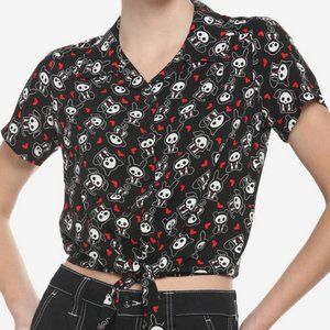 Skelanimals woven women button up